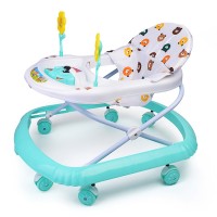 Ходунки "Цветочки" (цвет белый/мятный)