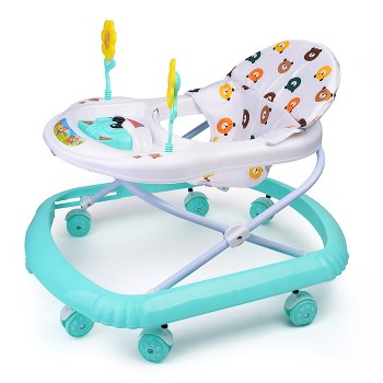 Ходунки "Цветочки" (цвет белый/мятный)