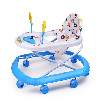 Ходунки "Цветочки" (цвет белый/голубой)