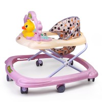 Ходунки "Хитрая уточка" (цвет розовый)