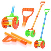 Каталка "Колесо" с бубенцом и подсветкой, в сетке