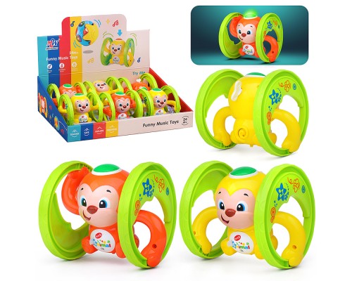 Заводная игрушка "Обезьяна" в коробке