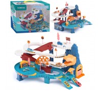 Автотрек "Динозавр" на батарейках, в коробке