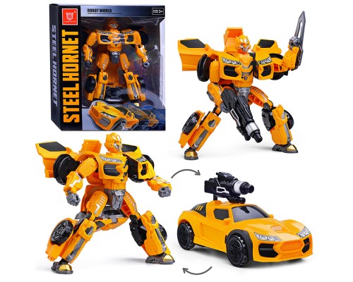 Робот трансформирующийся в спорткар, в коробке