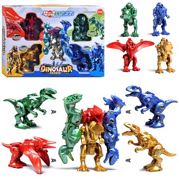 Робот "Дино патруль" в коробке
