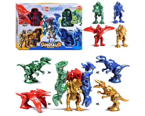 Робот "Дино патруль" в коробке