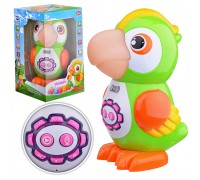 Обучающий попугай сенсорный, на батарейках, в коробке