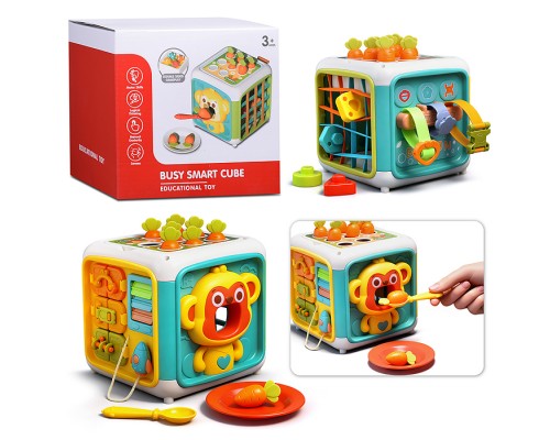 Куб развивающий "Развивайка" в коробке