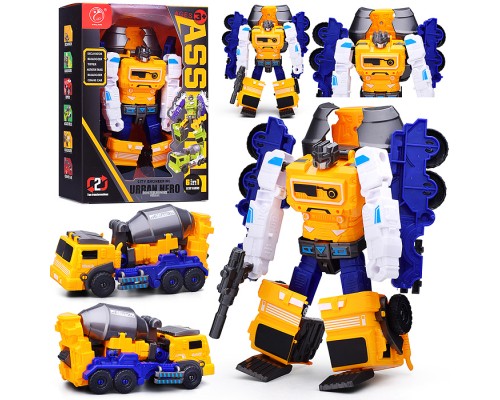 Робот трансформирующийся в цементовоз, в коробке