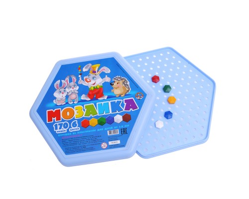Мозаика 170 шестигранных фишек