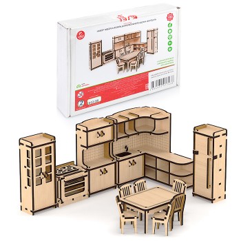 Конструктор Набор мебели Кухня для дома Венеция