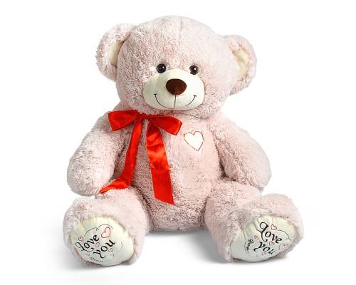 Медведь Билли В110 пудровый