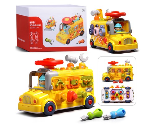 Машина развивающая "Автобус" в коробке