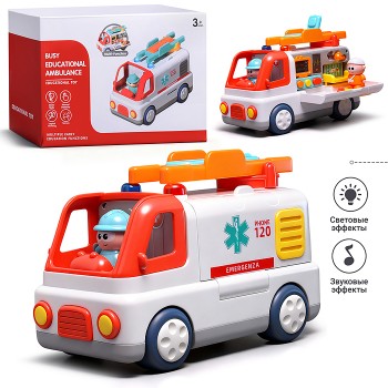 Машина "Скорая помощь" в коробке