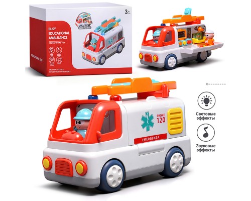 Машина "Скорая помощь" в коробке