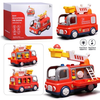 Машина "Пожарная" в коробке
