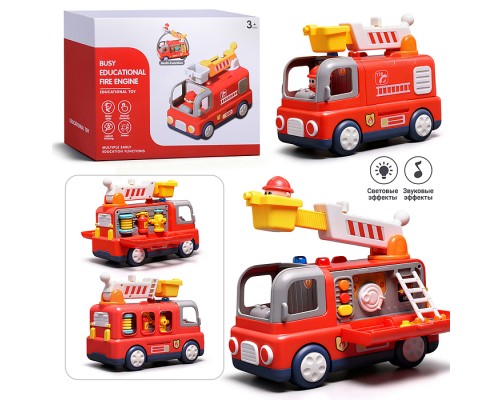 Машина "Пожарная" в коробке