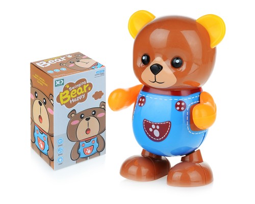Развивающая игрушка "Медвежонок" на батарейках (свет/звук) в коробке