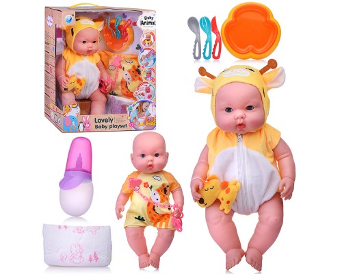 Пупс "Женечка" с аксессуарами, в коробке