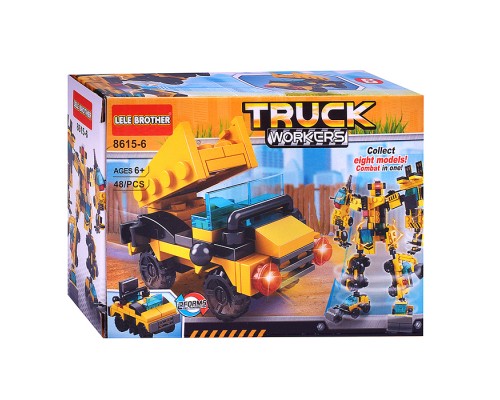 Конструктор "Строительная техника" в коробке