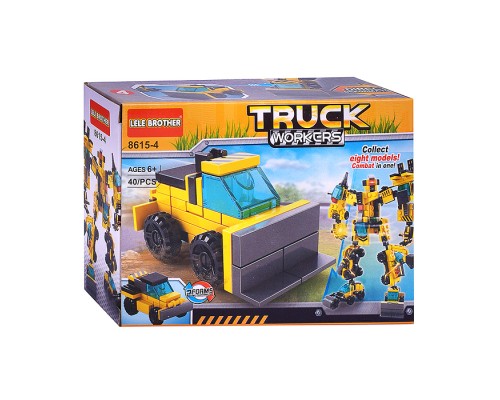 Конструктор "Строительная техника" в коробке