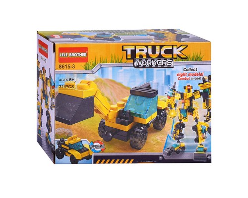 Конструктор "Строительная техника" в коробке