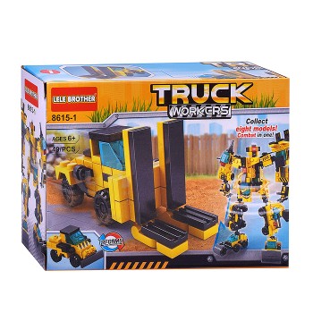 Конструктор "Строительная техника" в коробке