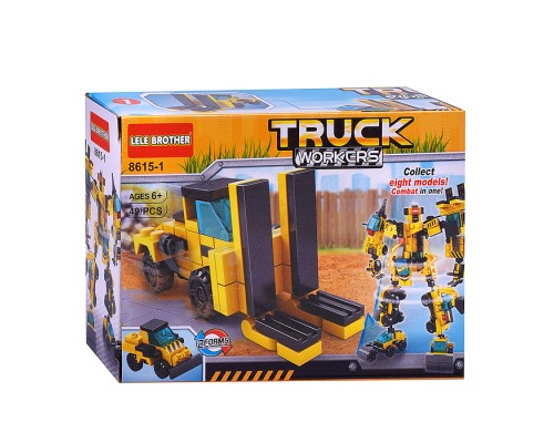 Конструктор "Строительная техника" в коробке