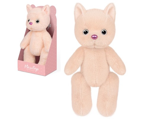 Котик Персиковый, 20 см, в коробке