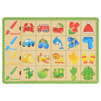 Пазл-ассоциации "Цвета"