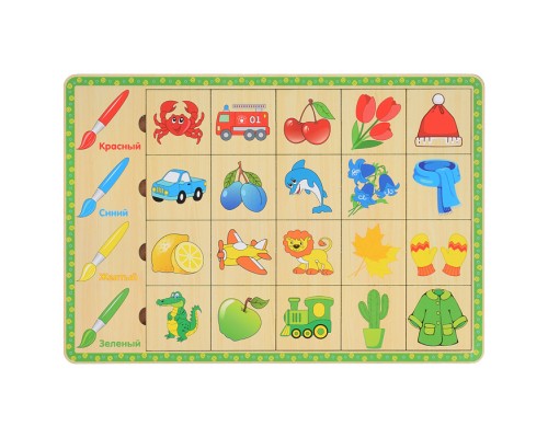 Пазл-ассоциации "Цвета"