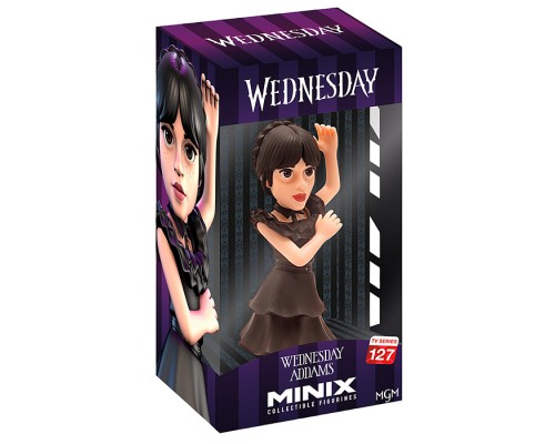 Коллекционная фигурка "Wednesday" Уэнсдей Аддамс в платье, 12 см,