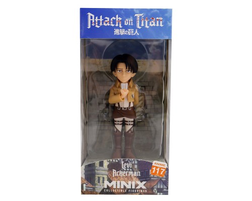 Коллекционная фигурка "Attack on Titan" - "Атака титанов" Леви Аккерман, 12 см,