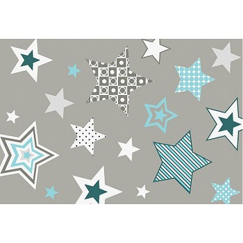 Ковер "Звезды" дет. 1х1,5 прямоугольный TPR (прорезиненный)