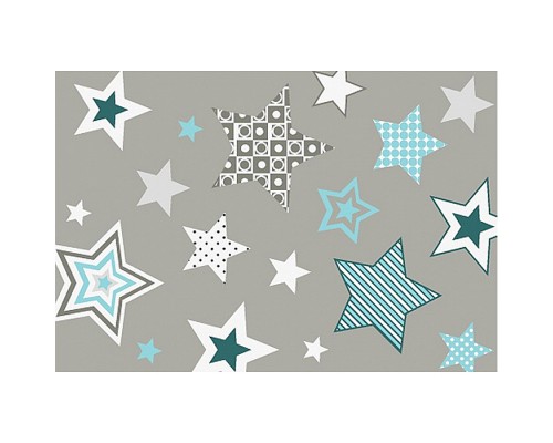 Ковер "Звезды" дет. 1х1,5 прямоугольный TPR (прорезиненный)