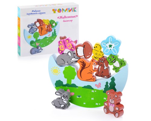 Собирайка "Балансир "Животные" (11дет.)