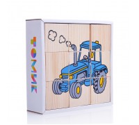 Кубики "Транспорт" (9)