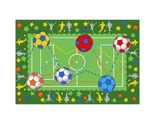 Ковер "Футбол" дет. 1х1,5 прямоугольный