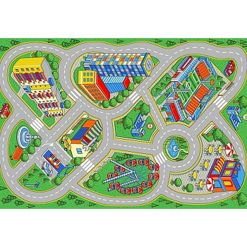 Ковер "Мегаполис" дет. 1х1,5 прямоугольный TPR (прорезиненный)