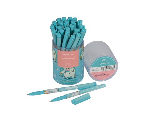 Ручка "FunWrite. Городская прогулка. Лайка" шариковая, 0.5 мм, синяя