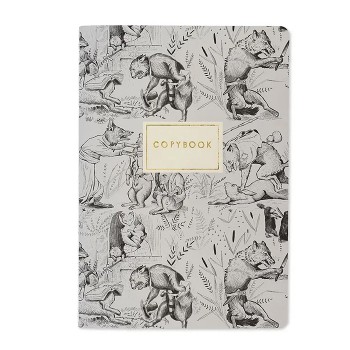 Блокнот-тетрадь 40 л. клетка "Приключения лиса"