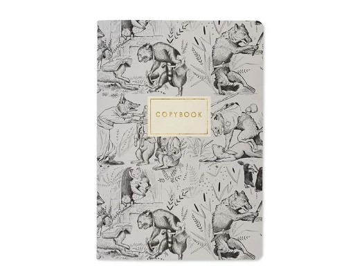 Блокнот-тетрадь 40 л. клетка "Приключения лиса"