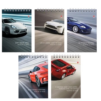 Блокнот А6 40 л. "Машины" 5 видов