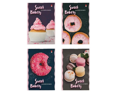 Блокнот А6 40 л. "Донат рулит!" 4 вида