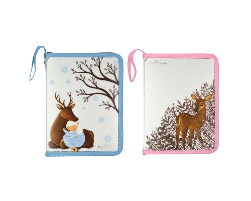 Папка на молнии с окантовкой "Forest Dream", А5, 2 вида