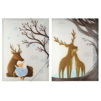 Папка файл на резинке "Forest Dream", А4, 2 вида