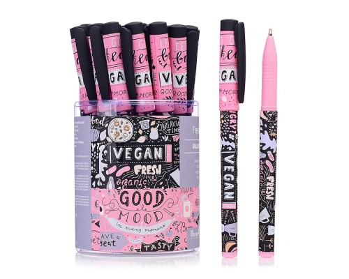 Ручка "FreshWrite. Vegan. Ароматный кофе" шариковая 0.7мм, синяя