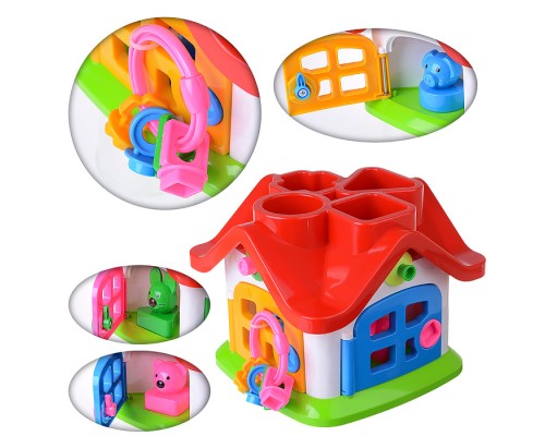 Логический теремок (в сетке)