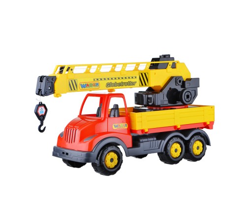 Муромец, автомобиль-кран с поворотной платформой (в сеточке)