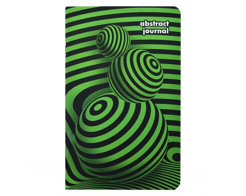 Записная книжка "Абстракция 5" (130х210мм, 56л, Софт тач с выб. УФ-лаком)